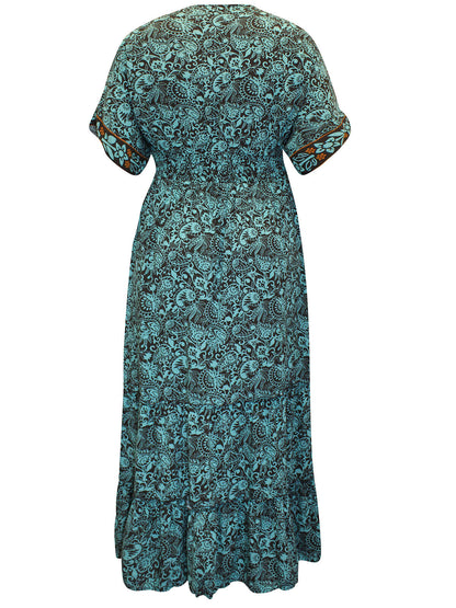 Joe Browns Green Solana Summer Boho Maxi Dress Sizes 10, 12, 14, 16, 18 RRP £68