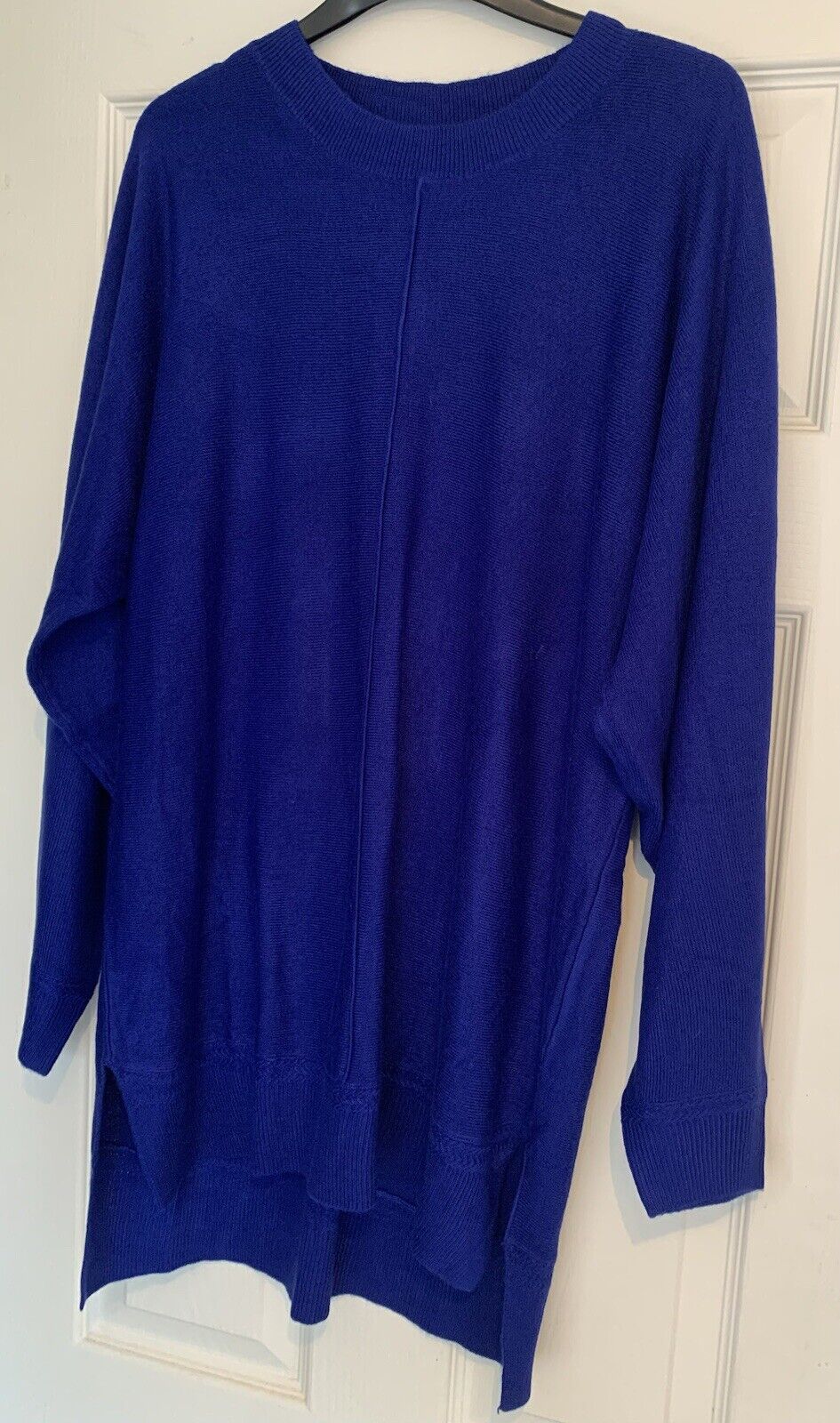 Curve Cobalt Front Seam Detail Knitted Jumper in Sizes 14-36