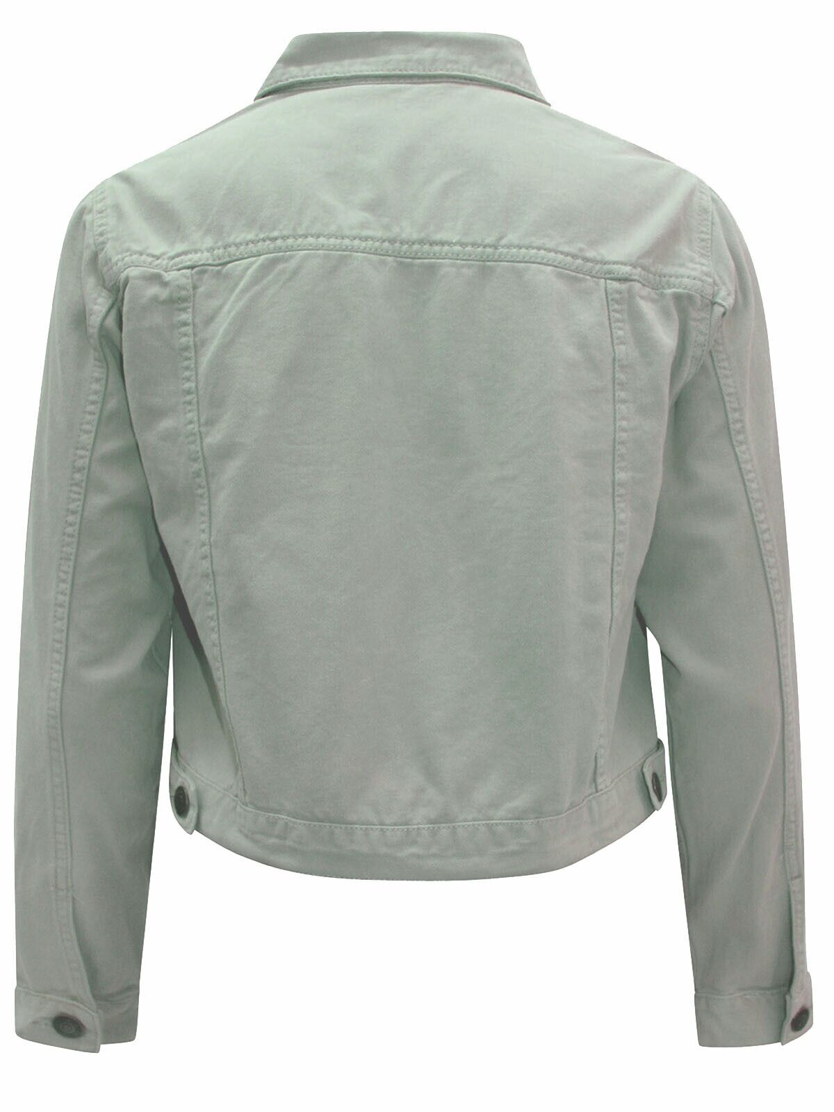 Curve Green Pure Cotton Denim Jacket Sizes 16 or 20 SECONDS