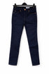EX M*S The Lily Slim Dark Navy Denim Jeans Size 10 X Short0