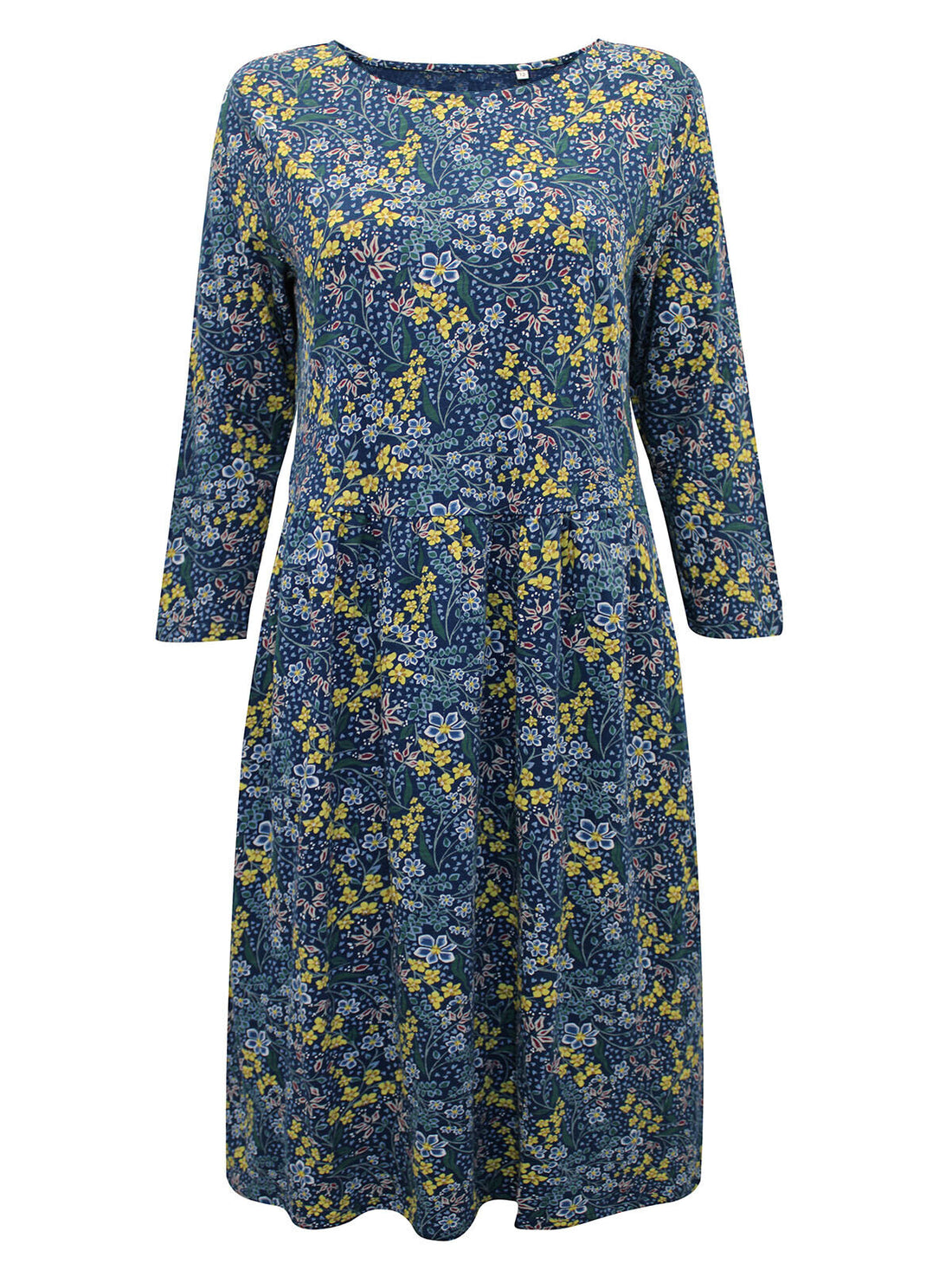 EX Seasalt Blue Garden Medley Raincloud Guelder Rose Dress Sizes 10-20 RRP£59.95