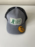 Carhartt Grey/Black Force Cap Canvas Mesh Back Graphic Dog Logo Workwear Cap0