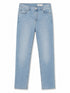 EX M*S The Lily Slim Light Blue Denim Jeans Size 14 X Short0