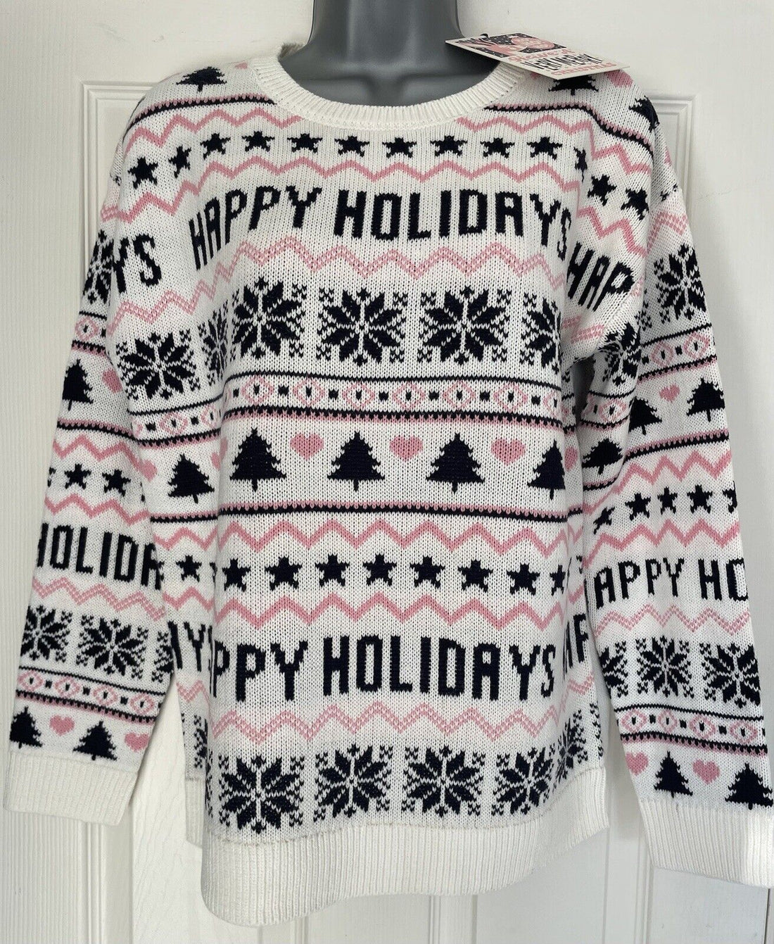 Ladies Ivory Fairisle &