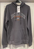 Jack & Jones Mens Slate Grey Hooded Sweatshirt Hoodie Pullover Top Size M0