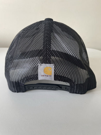 Carhartt Black/Red Canvas Mesh Back Outlast Patch Snapback Cap3