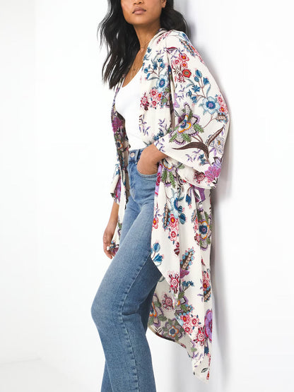 EX Joe Browns Ivory Bohemian Kimono Sizes 12, 14, 18, 24, 28 RRP £39