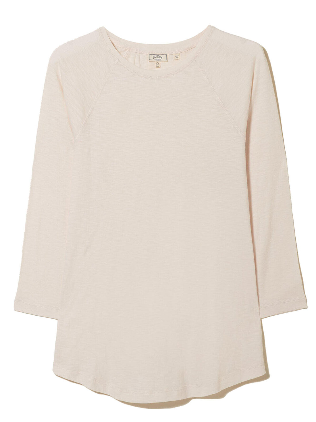 EX Fat Face Soft Peach Eve Raglan Top in Sizes 8, 10, 12, 14, 16, 18 RRP £24