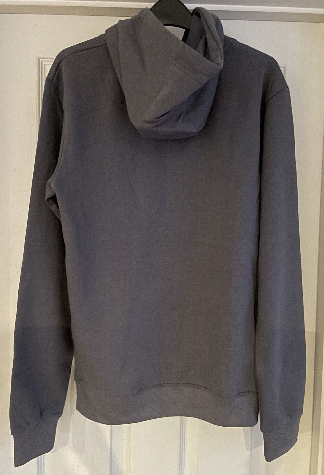 Jack &amp; Jones Mens Slate Grey Hooded Sweatshirt Hoodie Pullover Top Size M3