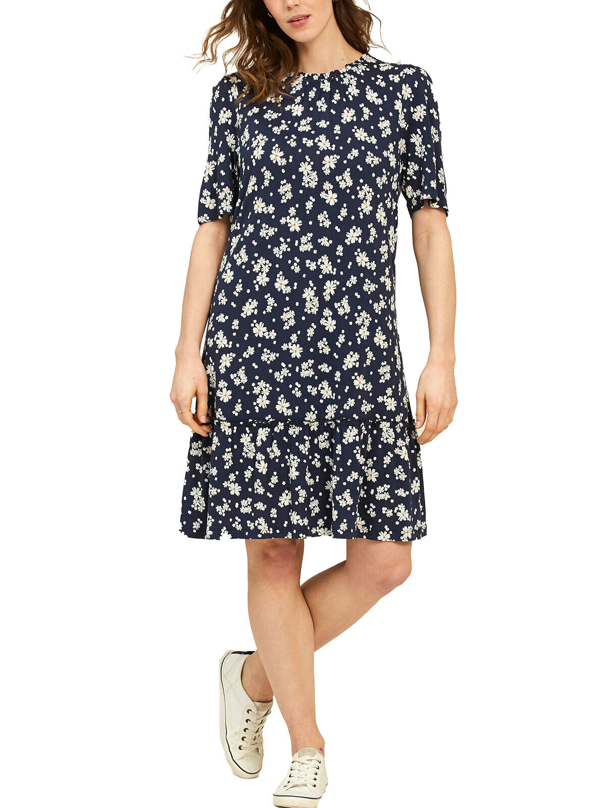 EX Fat Face Navy Louise Summer Daisy Dress 8, 10, 12, 14, 16, 18, 20  RRP £46