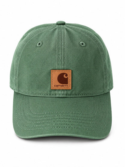 Carhartt Green Cotton Cap Odessa Canvas SECONDS0