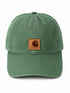 Carhartt Green Cotton Cap Odessa Canvas SECONDS0