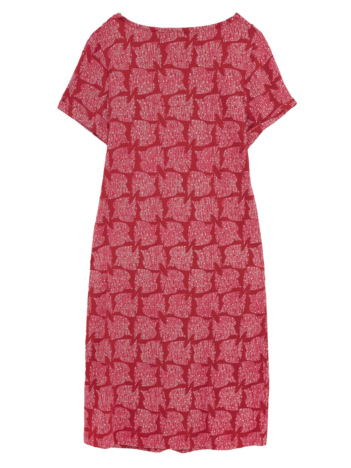 EX WHITE STUFF Red Selina Fairtrade Dress in Sizes 10, 12, 14 RRP £55
