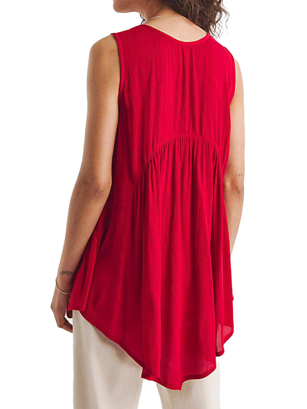 Joe Browns Red Curious Crochet Tunic in Sizes 12, 14, 18, 20, 24, 26, 28, 30, 32