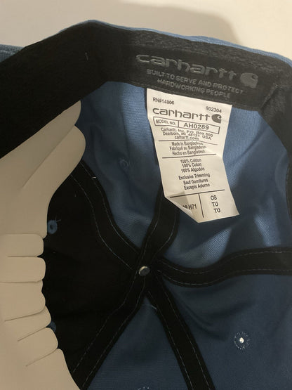 Carhartt Steel Blue Cotton Cap Odessa Canvas SECONDS3