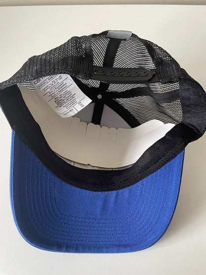 Carhartt Blue/Black Force Canvas Mesh Back Graphic Logo Workwear Cap4