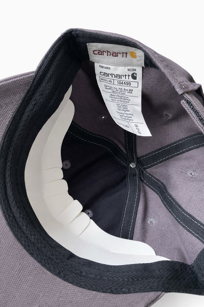 Carhartt Charcoal Grey Cotton Cap Odessa Graphic3
