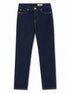 EX M*S The Lily Slim Indigo Denim Jeans Size 14 X Short0