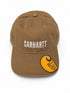 Carhartt Brown/White Cotton Cap Odessa Graphic SECONDS0