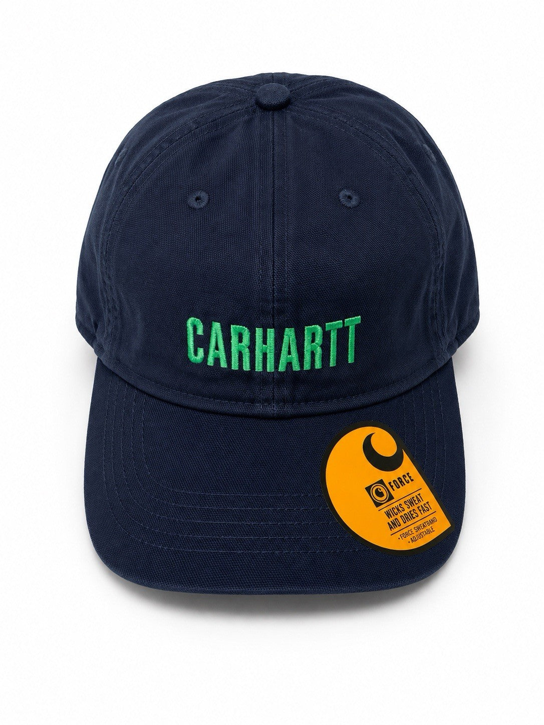 Carhartt Navy/Green Cotton Cap Odessa Graphic SECONDS0
