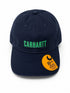 Carhartt Navy/Green Cotton Cap Odessa Graphic SECONDS0