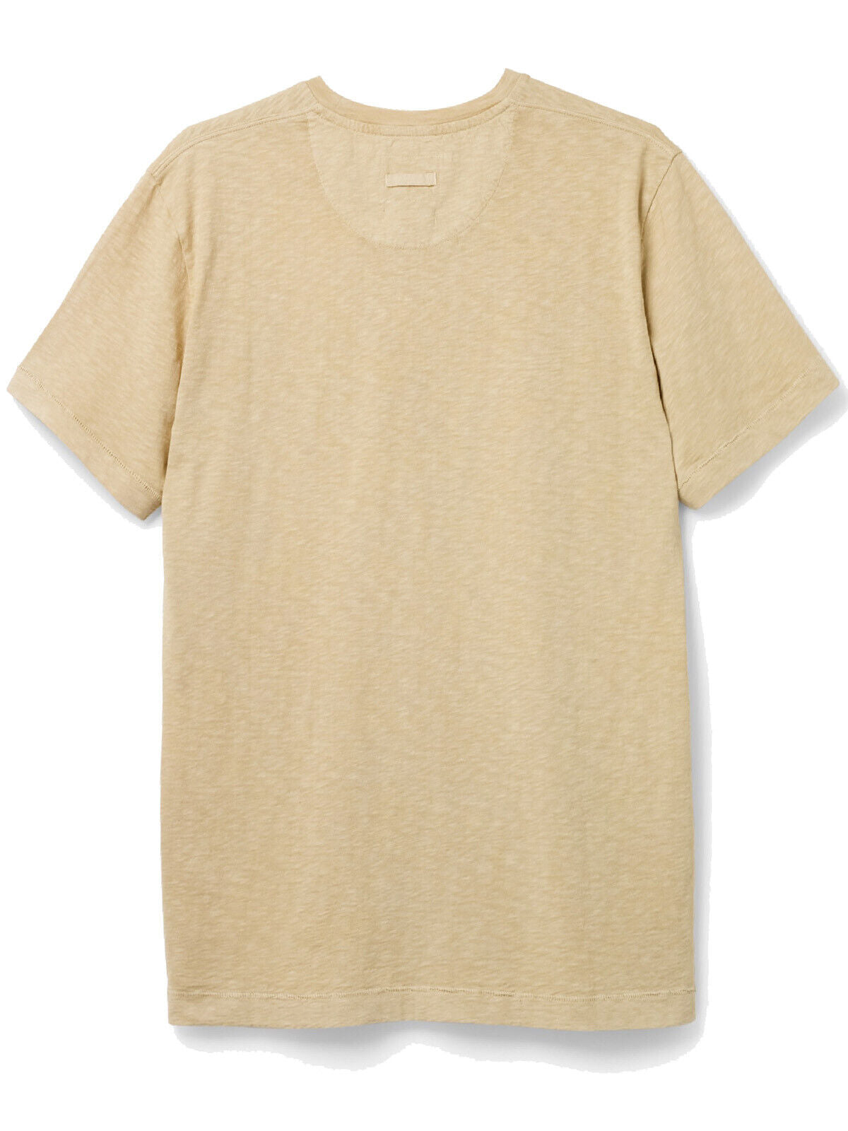 EX White Stuff Light-Yellow Mens Vegetable Dye Pocket Tee M, XL, 2XL RRP £22