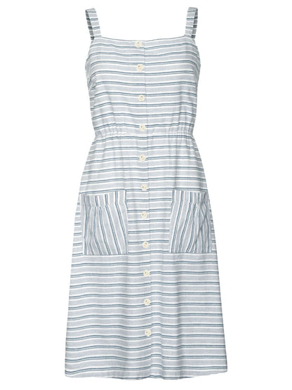 EX SEASALT Blue Tapenade Lugger Piquenique Dress in Sizes 14 or 20 RRP £65