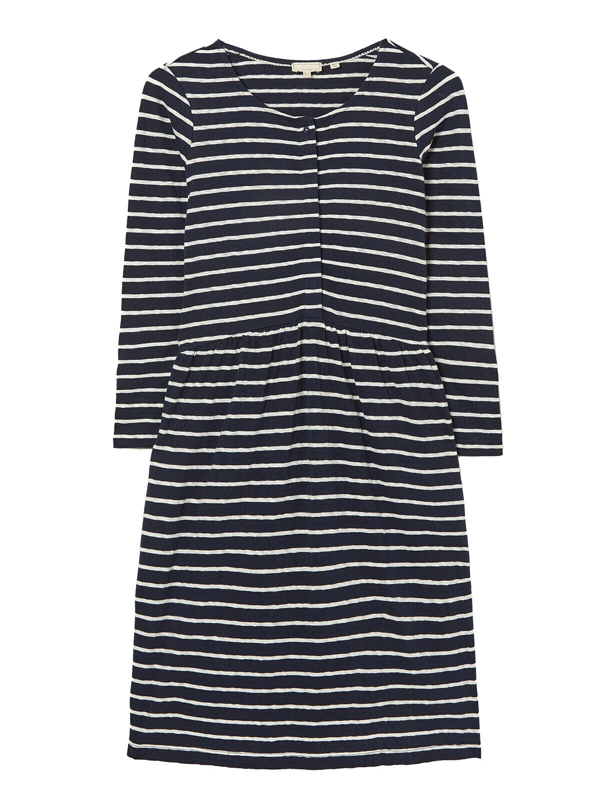 EX Fat Face Navy Nina Stripe Jersey Dress Sizes 12, 14, 24 RRP £46