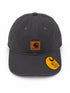 Carhartt Charcoal Grey Cotton Cap Odessa Canvas SECONDS0
