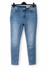 EX M*S The Ivy Skinny Mid Blue Denim Jeans Size 16 Regular0
