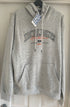 Jack & Jones Mens Light Grey Hooded Sweatshirt Hoodie Pullover Top Size L0