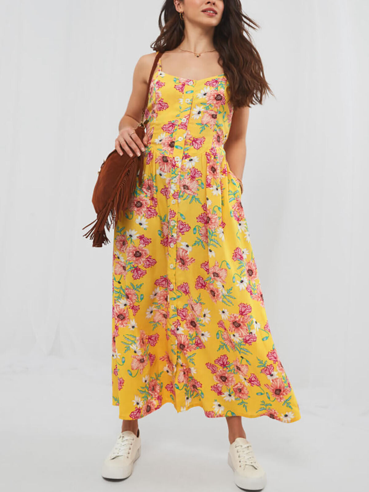 Joe Browns Yellow Joyful Summer Dress Sizes 12, 14, 16, 18 RRP £55