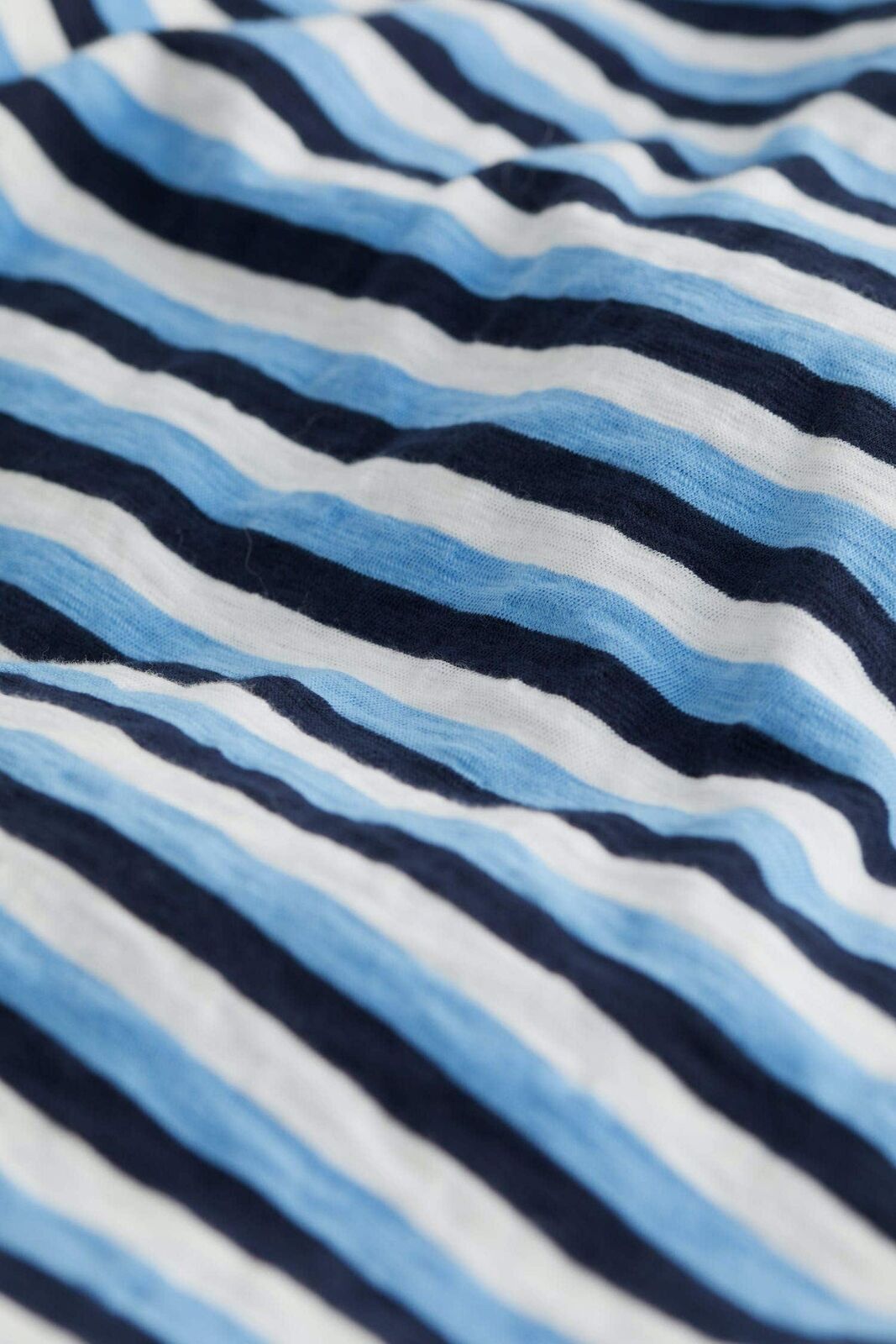 EX SEASALT Blue Striped Reflection T-Shirt in Sizes 8, 12, 14, 20, 26/28