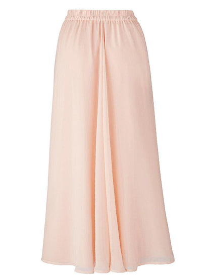 Capsule Dusky Pink Floaty Georgette Maxi Skirt Sizes 16 18 20 22 24 26 28 32