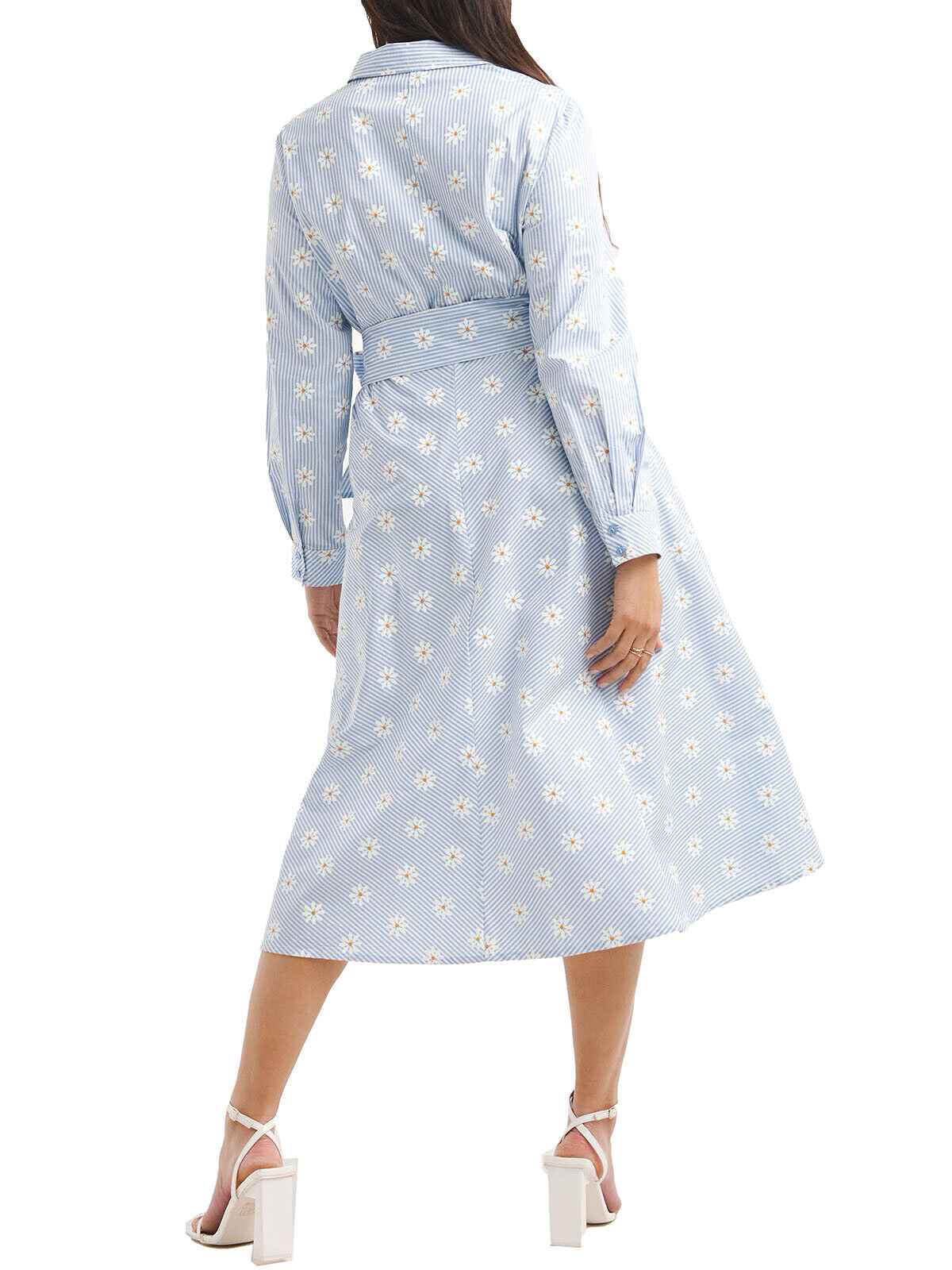 Joe Browns Blue The Maybelle Shirt Midi Dress in Sizes 20, 22, 24 RRP £70