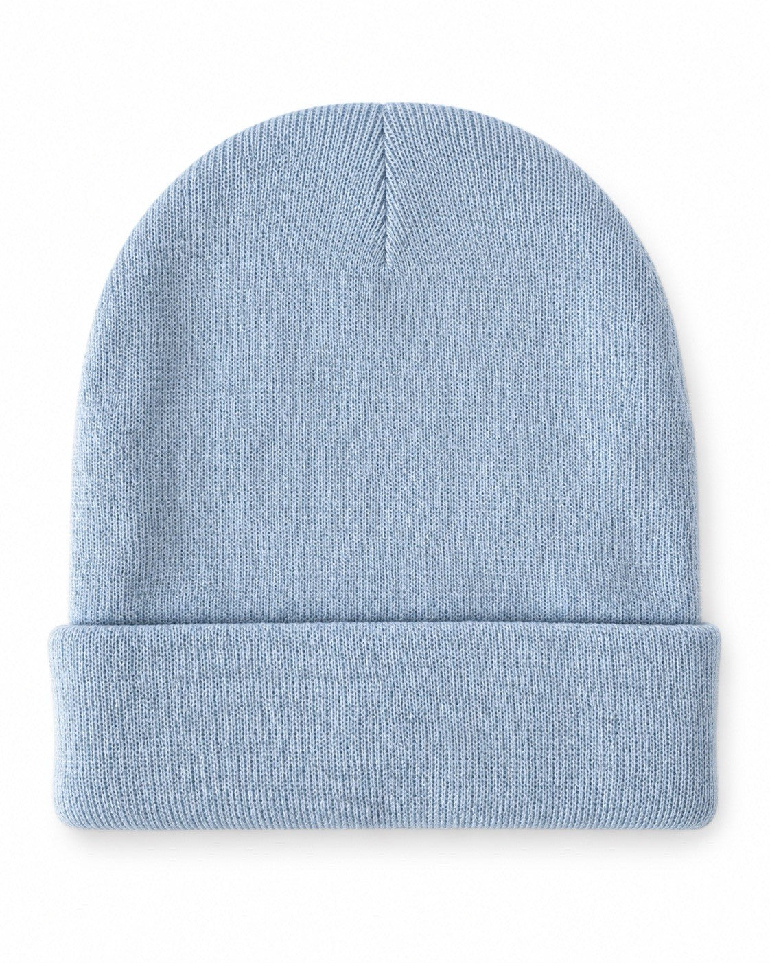 Carhartt Blue Beanie Hat Brown Acrylic Rib Knit Workwear Watch Cap Unisex1