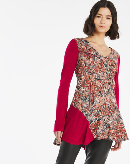 Joe Browns Pink Mix It Up Tunic in Sizes 14, 16, 18 RRP £45