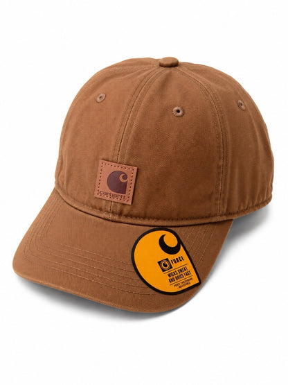 Carhartt Brown Cotton Cap Odessa Canvas SECONDS0