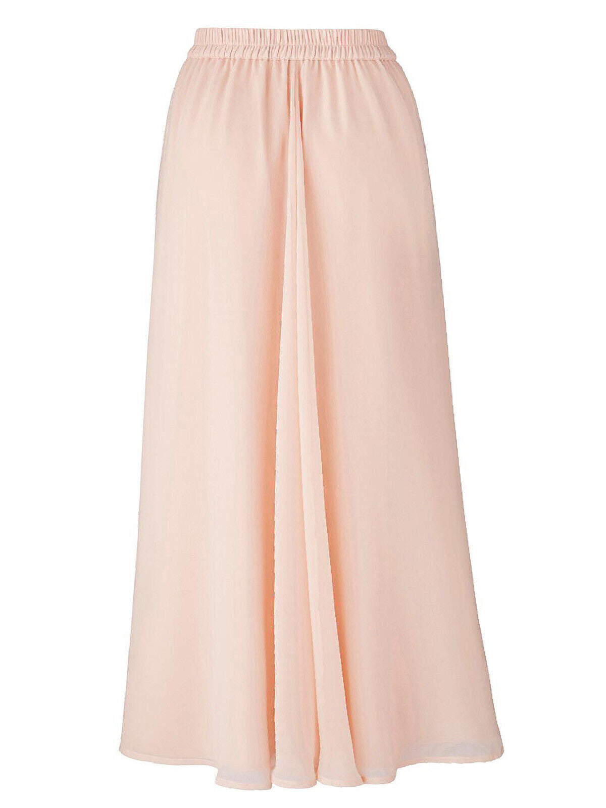 Capsule Dusky Pink Floaty Georgette Maxi Skirt Sizes 16 18 20 22 24 26 28 32