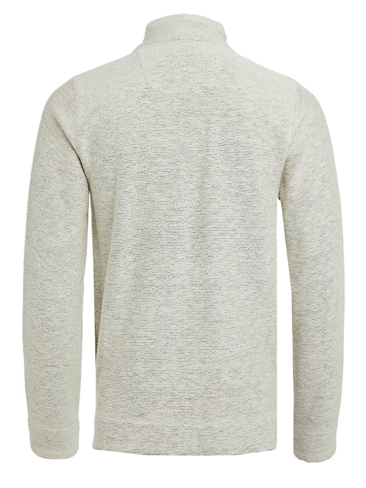 WEIRD FISH Ecru Mens Clarke Full Zip Sweatshirt Sizes 4XL or 5XL RRP £70