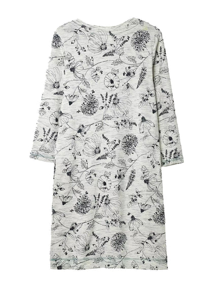 EX White Stuff Beck Grey Floral Print Dress in Sizes 8 or 12