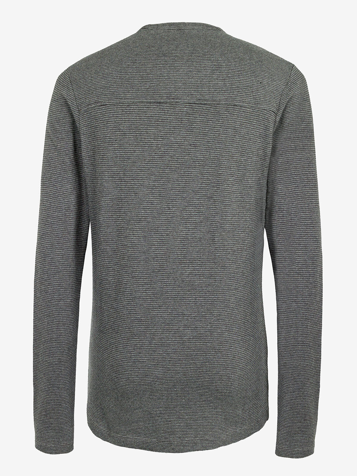 EX Fat Face Grey Marl Mens Pure Cotton Textured Henley Top Sizes S-XXL RRP £35