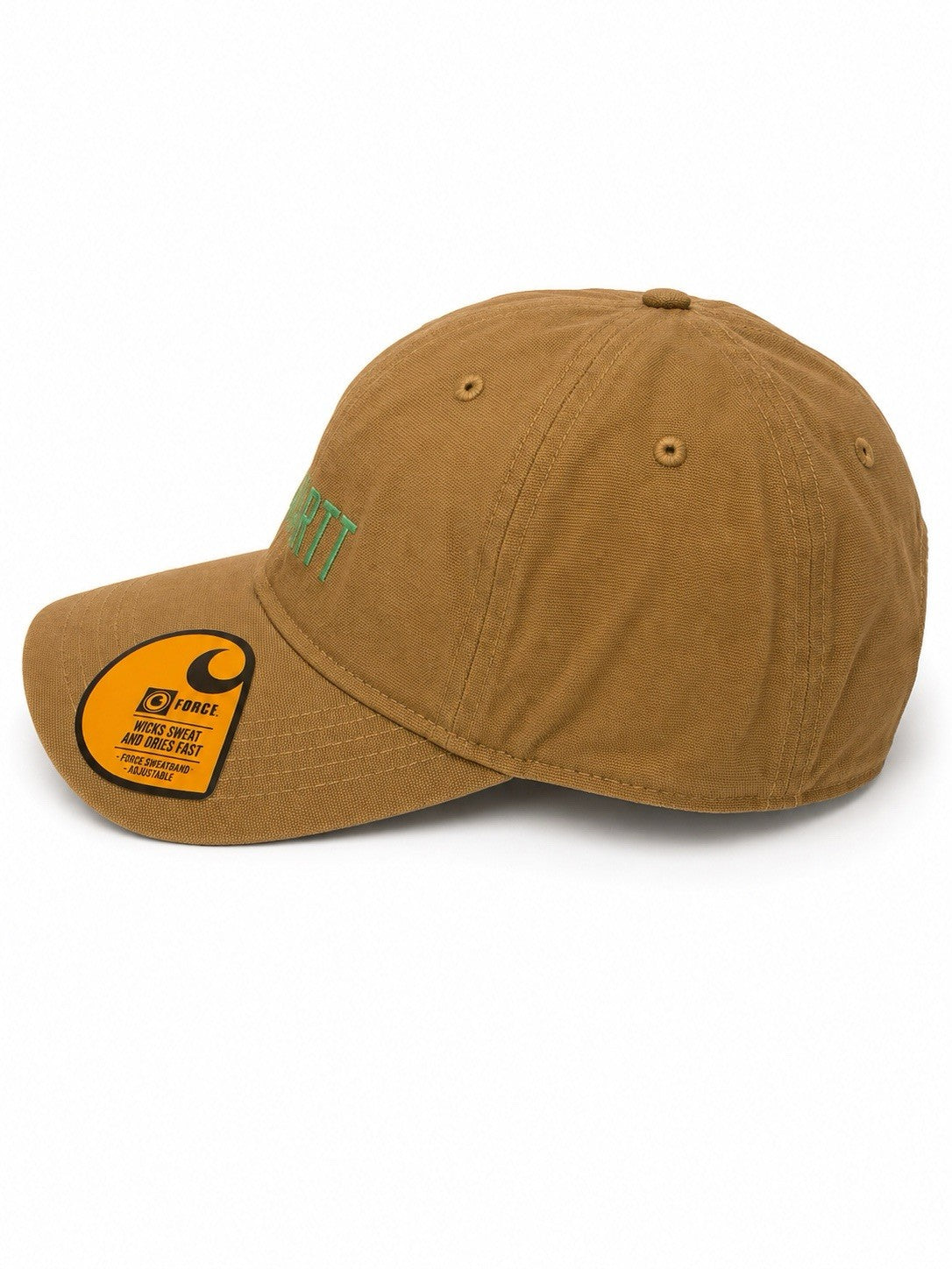 Carhartt Brown/Green Cotton Cap Odessa Graphic SECONDS3