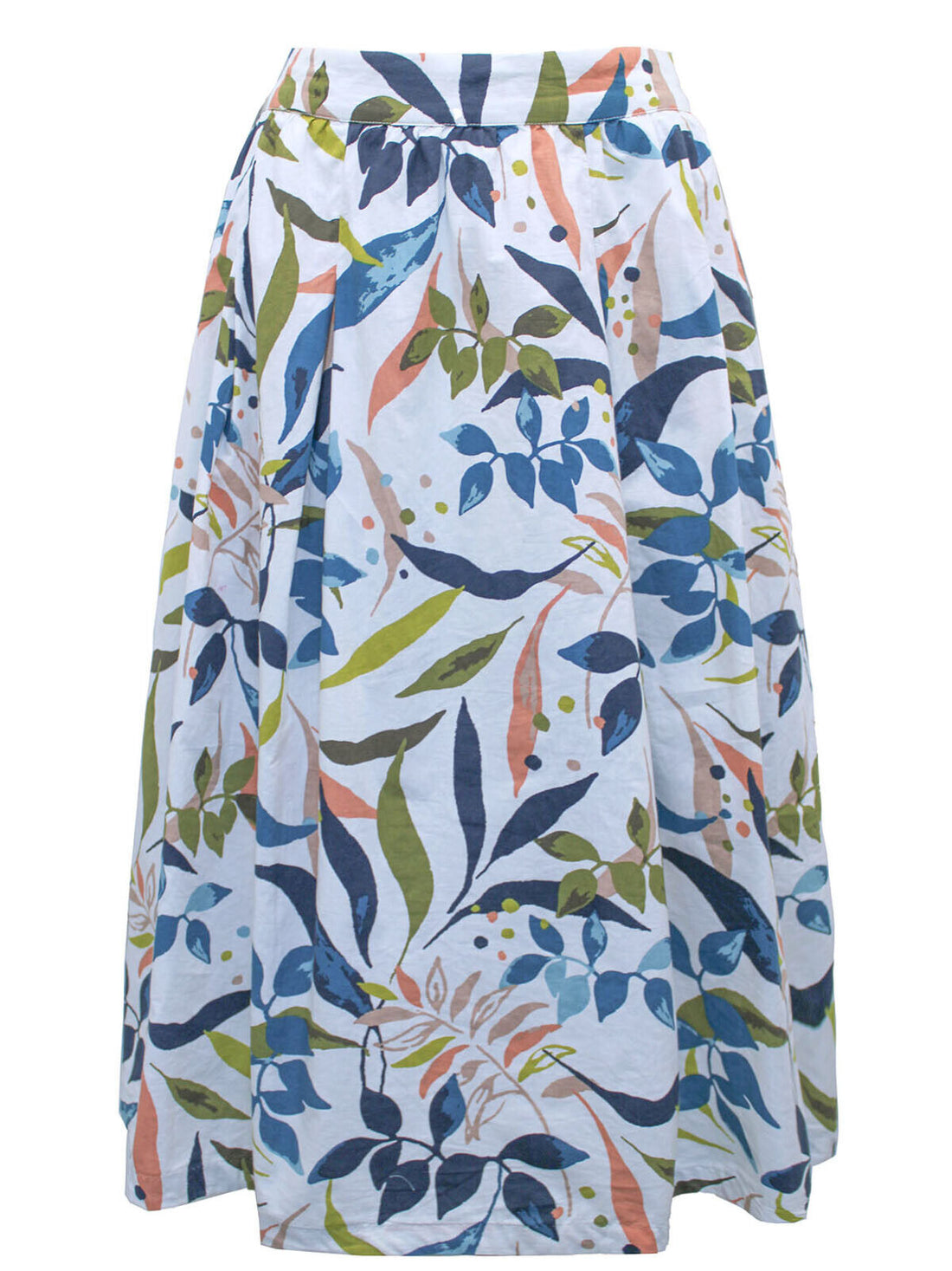 EX Seasalt White Abbey Gardens Mix Perpitch Beach Skirt Sizes 12, 14, 16 RRP £60