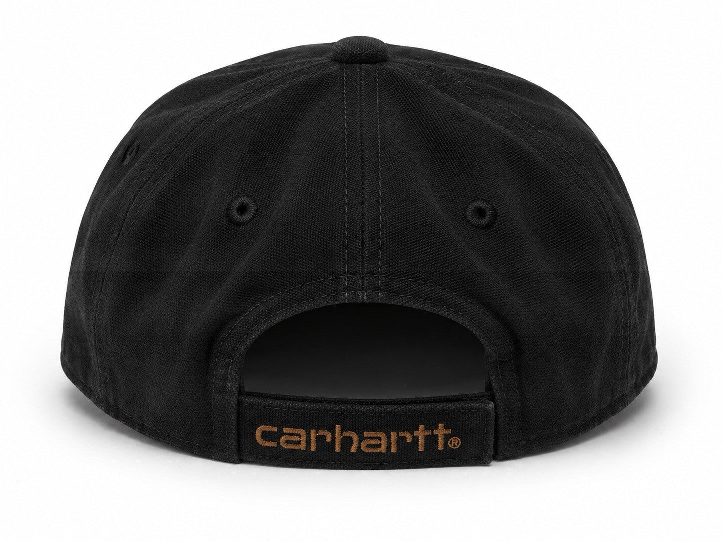 Carhartt Black Cotton Cap Odessa Canvas SECONDS2