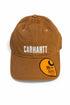 Carhartt Brown Cotton Cap Odessa Graphic0