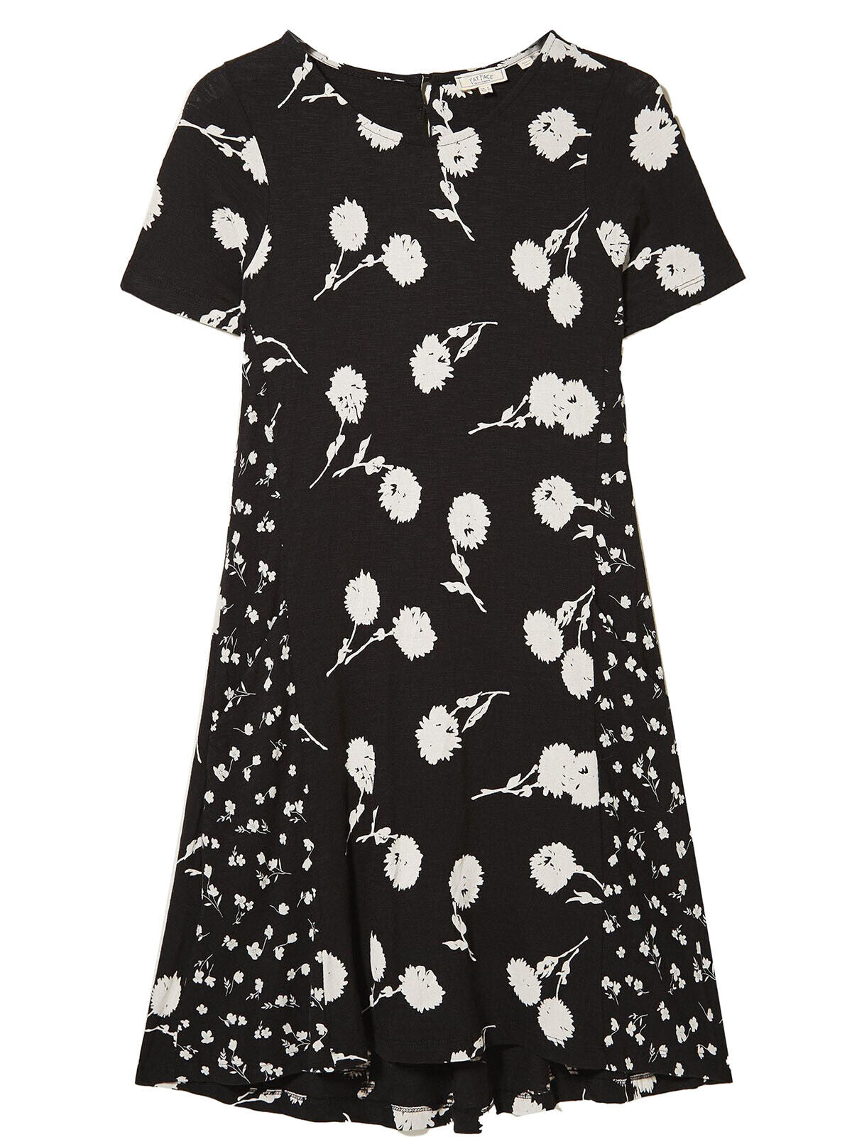 EX Fat Face Black Simone Poppy Meadow Dress in Sizes 10, 12, 14, 16