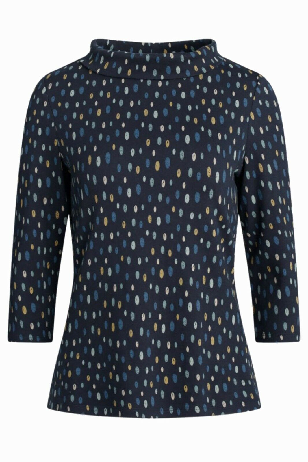 EX SEASALT Navy Sketched Spots Raven Sunstream Top 8 10 12 14 16 18 20 RRP £45