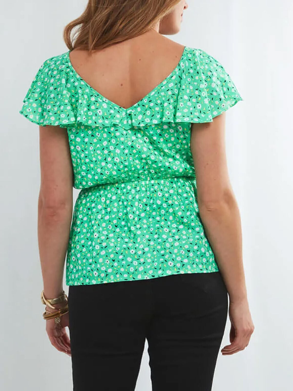 Joe Browns Green Fun And Flirty Top in Sizes 12, 14, 16, 18 RRP £40