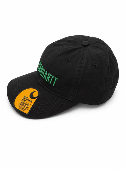 Carhartt Black/Green Cotton Cap Odessa Graphic SECONDS1